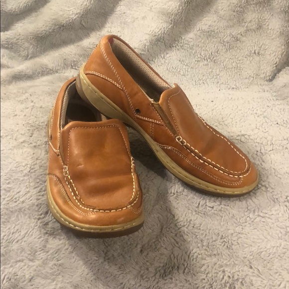 Margaritaville Mens Anchor Slip On Boat Shoes Sz 8 - Picture 2 of 8
